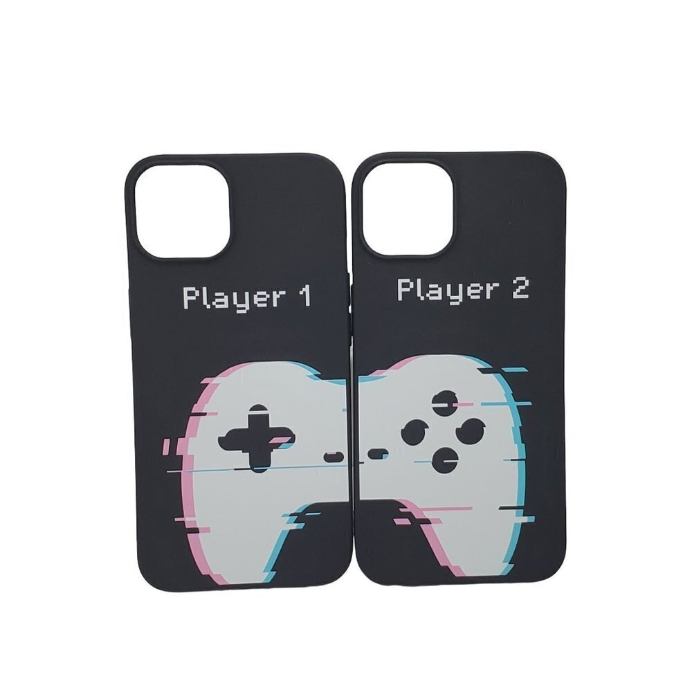 Iphone 13 Multi Player Video Game Controller Phone Cases 2 pieces